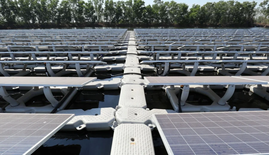 Floating Solar Power Plant